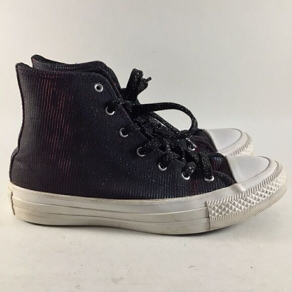 Converse chuck taylor all star womens shoes iridescent purple blue size 6 - Picture 1 of 8